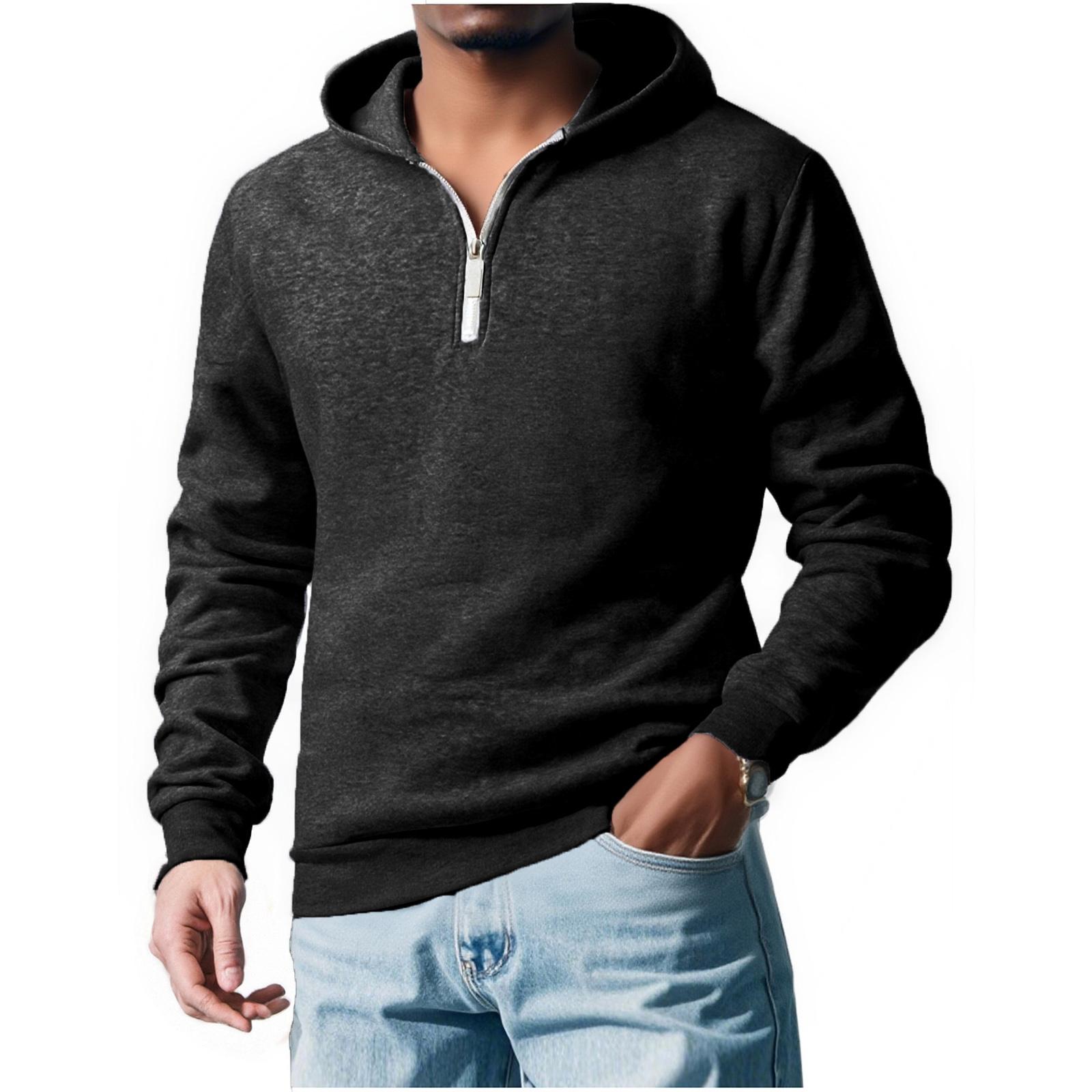 

Hooded Sports Tracksuit Long Sleeve Pullover Hoodies Sweatshirt L