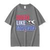 Quad Like Malinin Figure Skater Fans Gift Graphic T Shirts Unisex Women Vintage Fashion Pure Cotton Short Sleeve Tshirt Streetwear