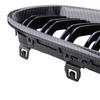 Frontstoßstangengrill, Nierengitter, einzelne Doppellamellen, passend für BMW 3er-Serie F30 F31 F35 2012–2017, MSport-Styling-Trim-Auto