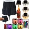 Wireless Bottle Lamp 3 Color + RGB LED Table Lamp Rechargeable Wine Bottle Lamp Touch-Control Desk LED Lamp for Bars Restaurants