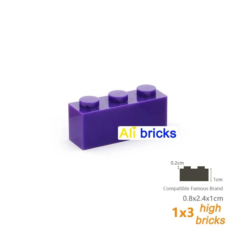 50g/42ks 3622 1x3 Stavebnice Moc Základní příslušenství Kompatibilní s Brick DIY Dětská hračka Sestavení Dárková krabička