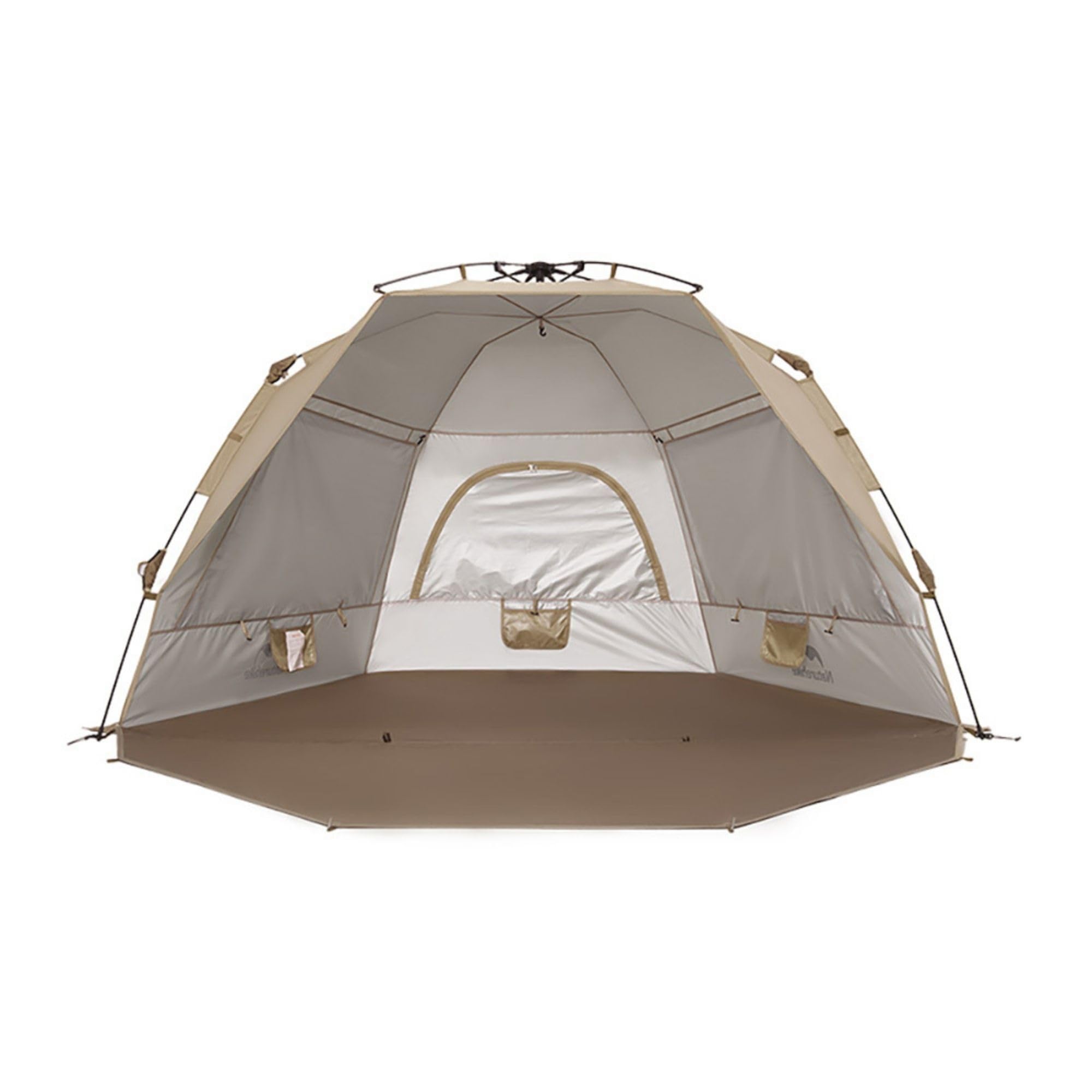 

Naturehike Four Seasons Shelter Easy Family Changeing Three Windows for Good UV Disaster Cherry Blossom Large Living For 2 to 3 Beach Dome tent Палатка,