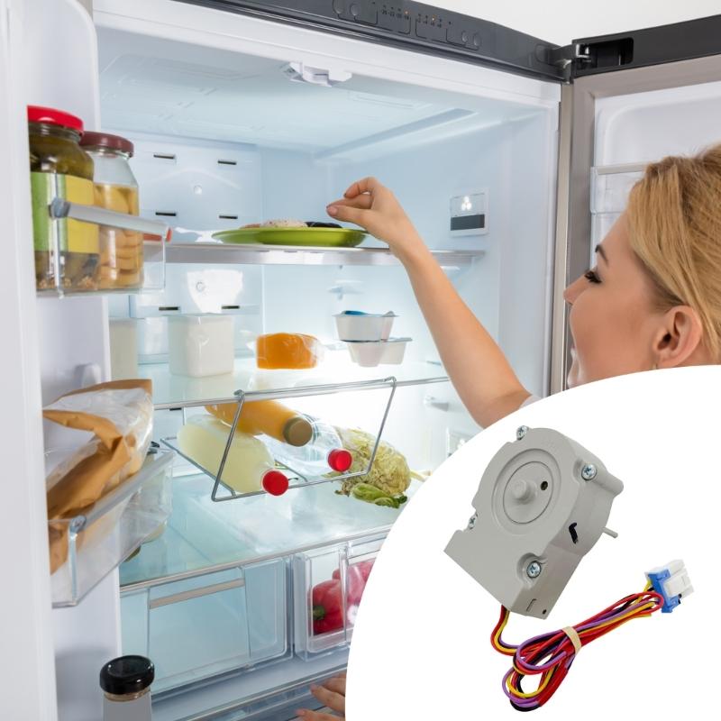 Energy Efficient Fridge Fan Motor Low Noise Operation Cooling System Component