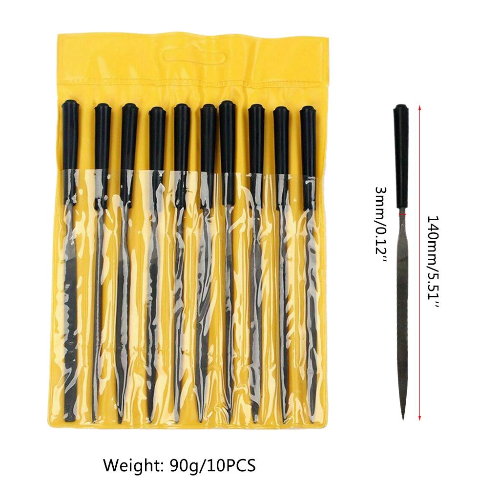 Kit Lima per Liutaio Lima per Levigatura Chitarra Manutenzione Lima per Scanalatura Capotasto Chitarra Lime per Dressing Tasti Riparazione Chitarra Strumento per Liutaio