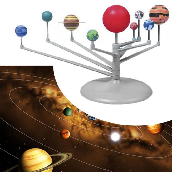 Solar System Nine Planets Planetarium Model Glow in The Dark Kids
