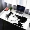 Deskmat Mouse Pad 900x400 XXL Mousepad Back and White Girl Laptop Desk Decor Extended Mouse Pad Keyboard Mat Oversize Desk Pad