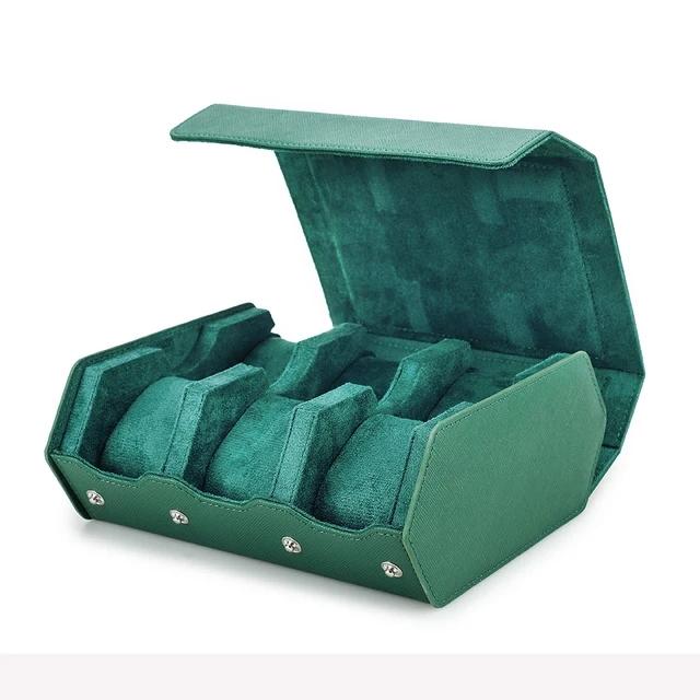 Watch Box Travel Roll Cases for 2/3/4/6/8 Watches Storage Display Case Watch Protector Organizer Shockproof Case for Men Women