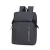 Minimalist Water-resistant Leather Backpack - Ideal for Men, Students, and Commuters