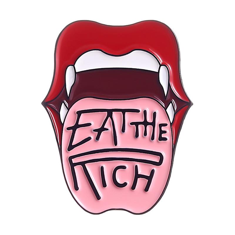 

Модный мультяшный значок в виде черепа акулы с очаровательными губами для уникальных аксессуаров декоративный XZ7631