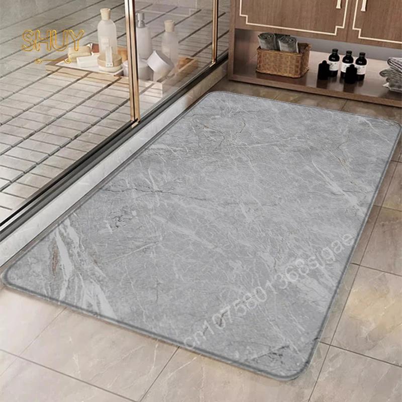 Covor de ușă cu model de granule de lemn Covor de baie intrare bucătărie canapea anti-alunecare Covorașe decorative pentru picioare Covor de târât pentru copii