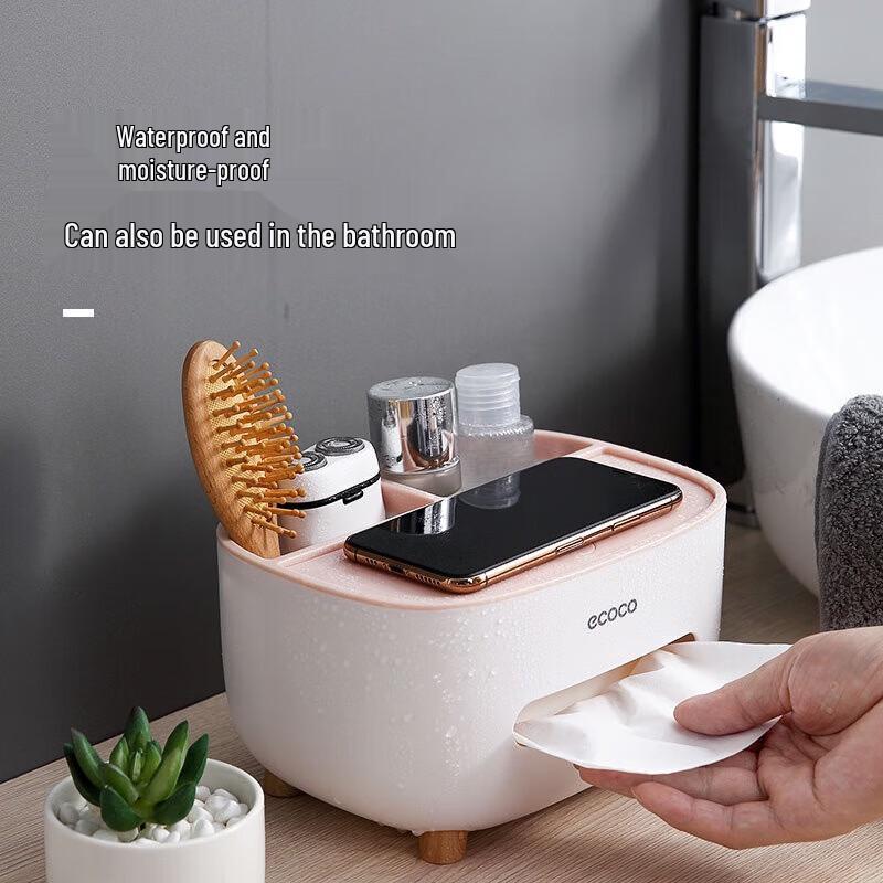 Ecoco Desktop Tissue Box