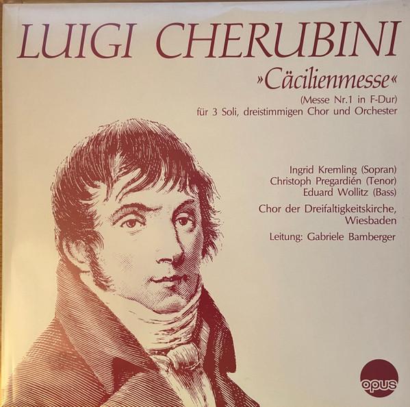 

LP Record LUIGI CHERUBINI Luigi Cherubini Cecilia Mass OPUS7013 Opus 1983 Germany Classical Used