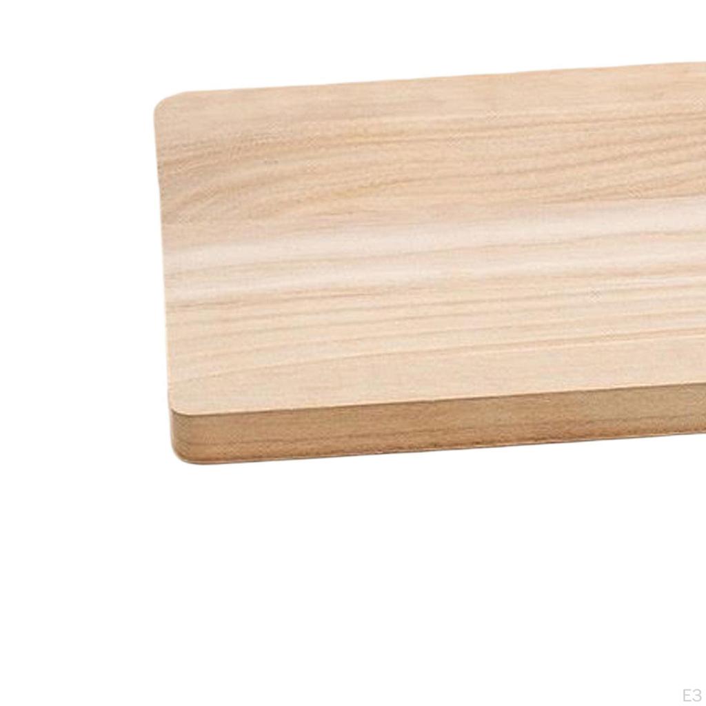 Unfinished Board Blank Wooden Blocks Home Decoration Arts for DIY Crafts Projects Wood Sheets