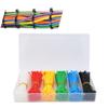 900pcs 6 Colors Multicolor Zip Ties Self-Locking Portable Zip Ties  Cord Management