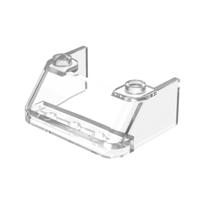 

Rainbow Pig MOC Parts 2437 35243 Windscreen 3 x 4 x 1 1/3 Brick Building Blocks Parts DIY Educational Tech Parts Kid Toy Gift чистий