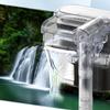Adjustable Aquarium Filtration System for Quiet Setting in Fish Tanks Adjustable Flowing, Suitable for Home Office Use