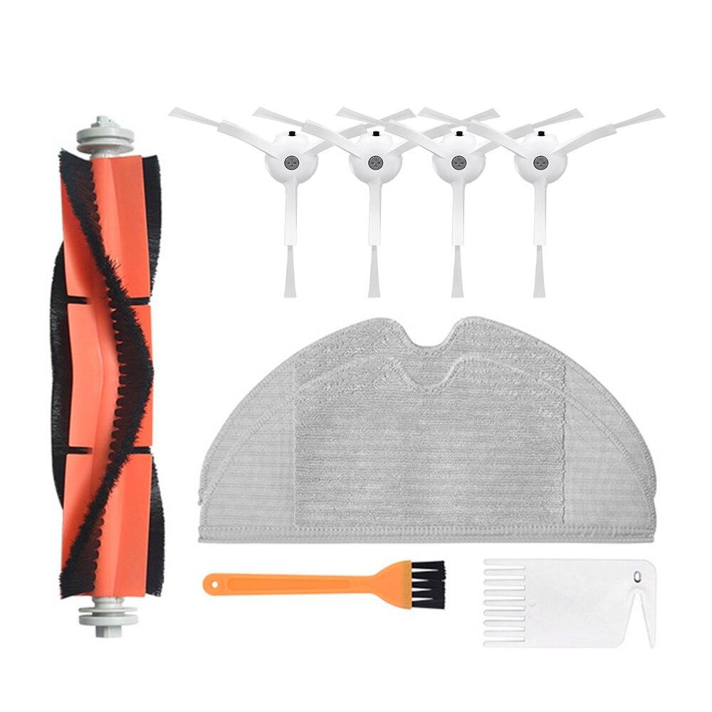 HEPA-filter + sidebørste + hovedbørste for Xiaomi MI Robotstøvsuger 2 Roborock S50 S51 støvsugerdeler, tilbehør