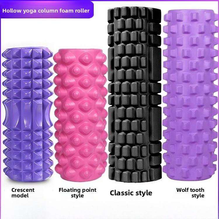 33cmEVA Hollow Spike Yoga Column Hollow Foam Axis Balance Bar Pilates Yoga Column