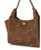 Athe Vanessabruno [Raie] Raie Brown Suede Tote And Crossbody Bag S Aaba6E521W2