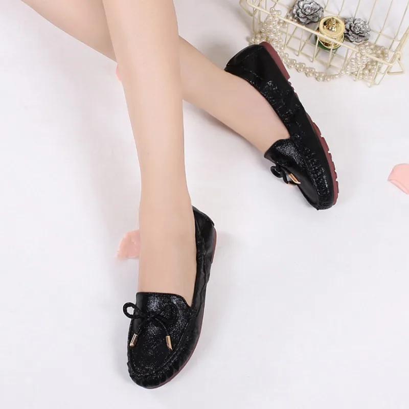 Shoes for Women Spring Summer Women Comfortable Breathable Slip On Platform Shoes Casual Flats Loafers Zapatos De Mujer