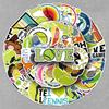 50pcs Waterproof Tennis Sports Stickers for Suitcase, Notebook, and Phone Decoration