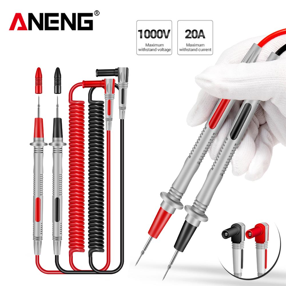 

Многофункциональный тестер ANENG PT2010, универсальный зонд для мультиметра, пружинный провод, ручка, кабель, электрические инструменты для цифрового мультиметра