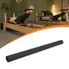 Bar Cover PU Leather for Pilates Reformer Machine Equipment Exercise Black