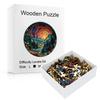 Forest Canyon Wooden Puzzle Irregular Small Animal Pieces Flat Wooden Puzzle