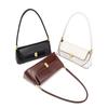 Textured Fashion Retro Baguette Underarm Bag Versatile Shoulder Messenger Bag Trendy