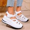 Fashion 2025 New Summer Closed Toe Women's Sandals Fashion Plus Size Casual New Hollow Out Light Comfortable Platform Sandals Zapatos