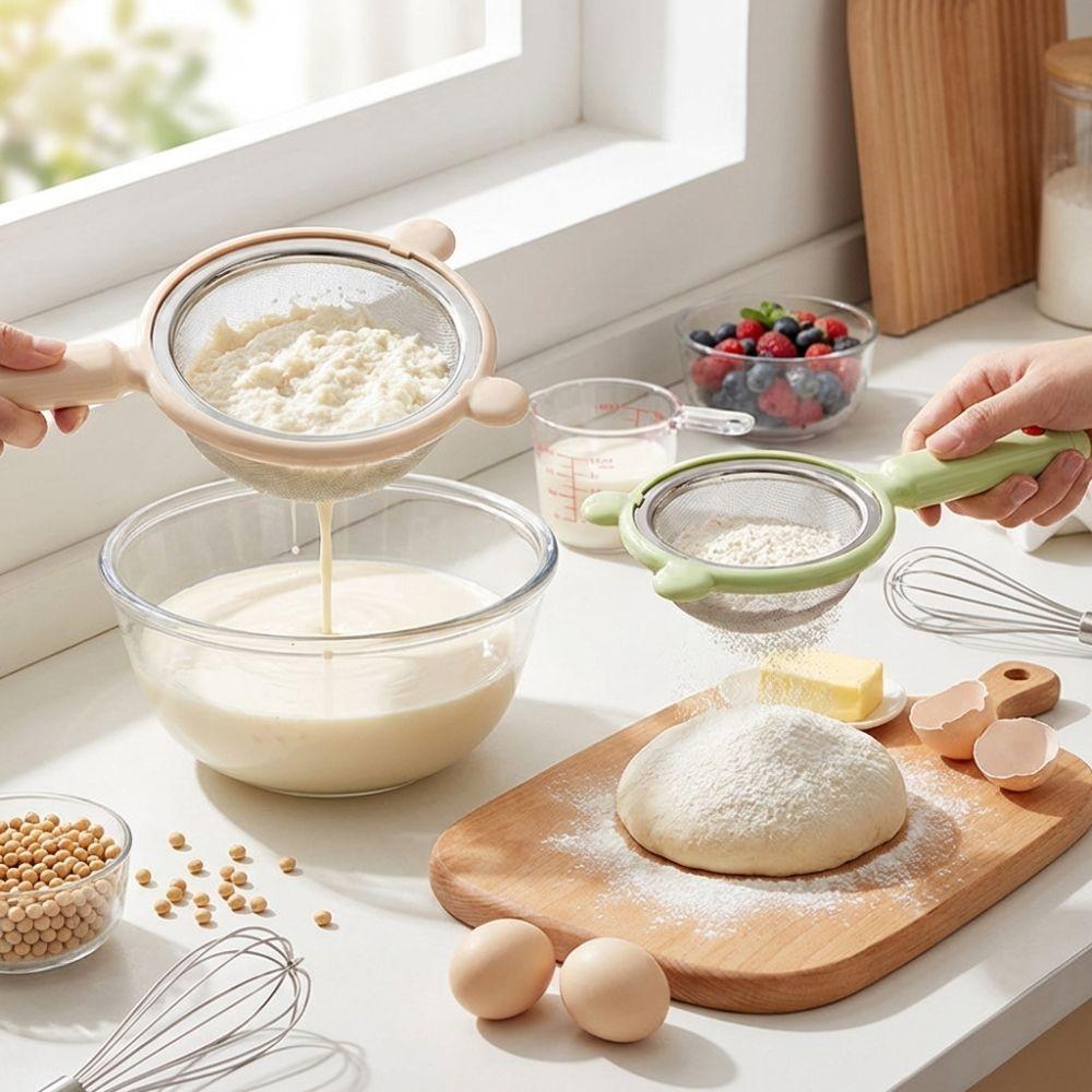 Anti-scalding Flour Strainer Detachable Soy Milk Filter Household Filter Screen  Juice Extraction