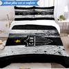 3PCS Love For Atlético  Printed Soft Bedding Set,Including 1pc Duvet Cover And 2pcs Pillowcases Perfect for Bedroom, Dormitory, Fan Gift