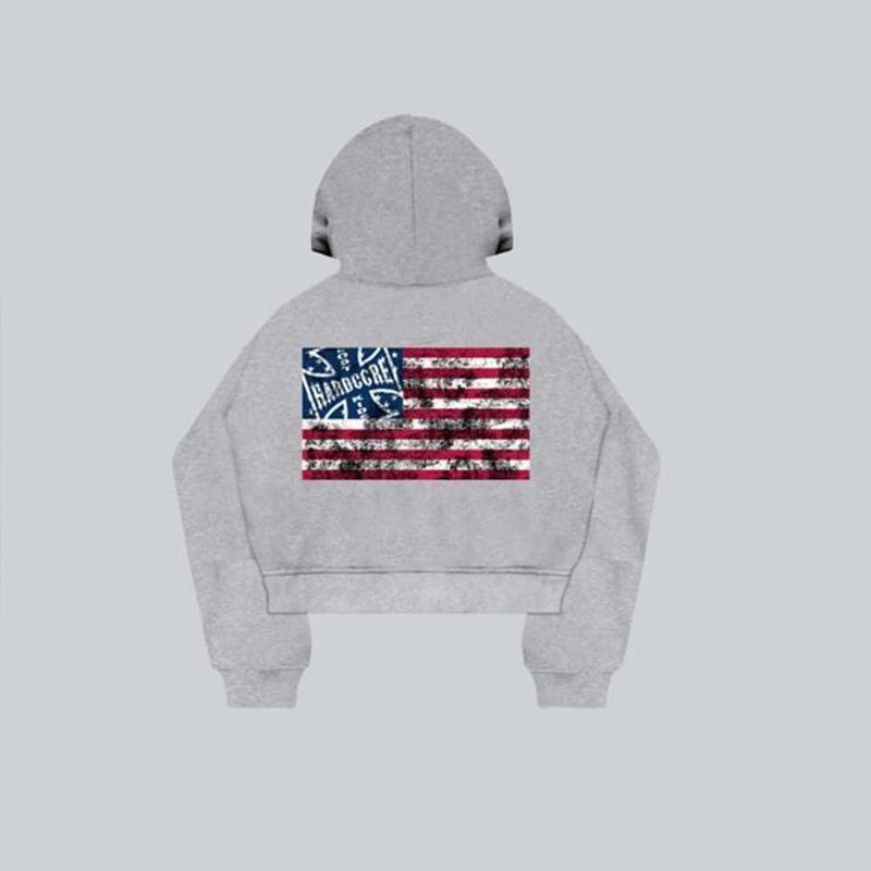 European and American Autumn/Winter Casual Personalized Pattern Printed Loose Fashion Hoodie