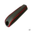 Leather Gears Handbrake Cover Auto Interior Accessories for Kia K2 2011 2012 2013 2014 2015 2016 Handle Sleeve Car Accessories