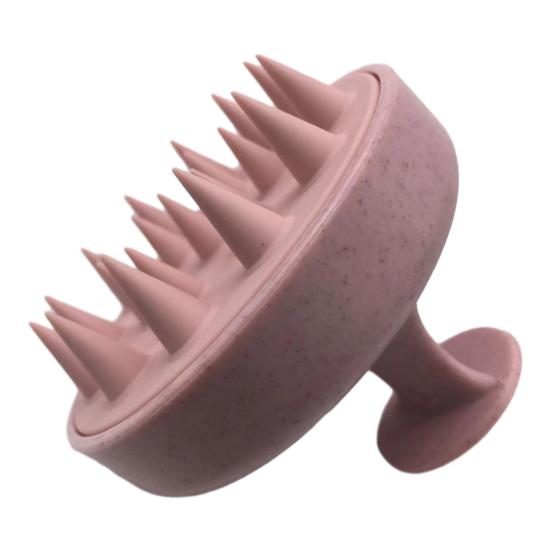 Szczotka do mycia włosów Miękki silikonowy masażer skóry głowy z antypoślizgową podstawą Otwór do zawieszenia Wspomaganie wzrostu włosów Narzędzie do pielęgnacji włosów