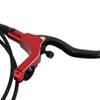 Fahrrad Scheibenbremsen-Kit, Hydraulisches Scheibenbremsen-Set für Mountainbikes, Aluminiumlegierung (rot)