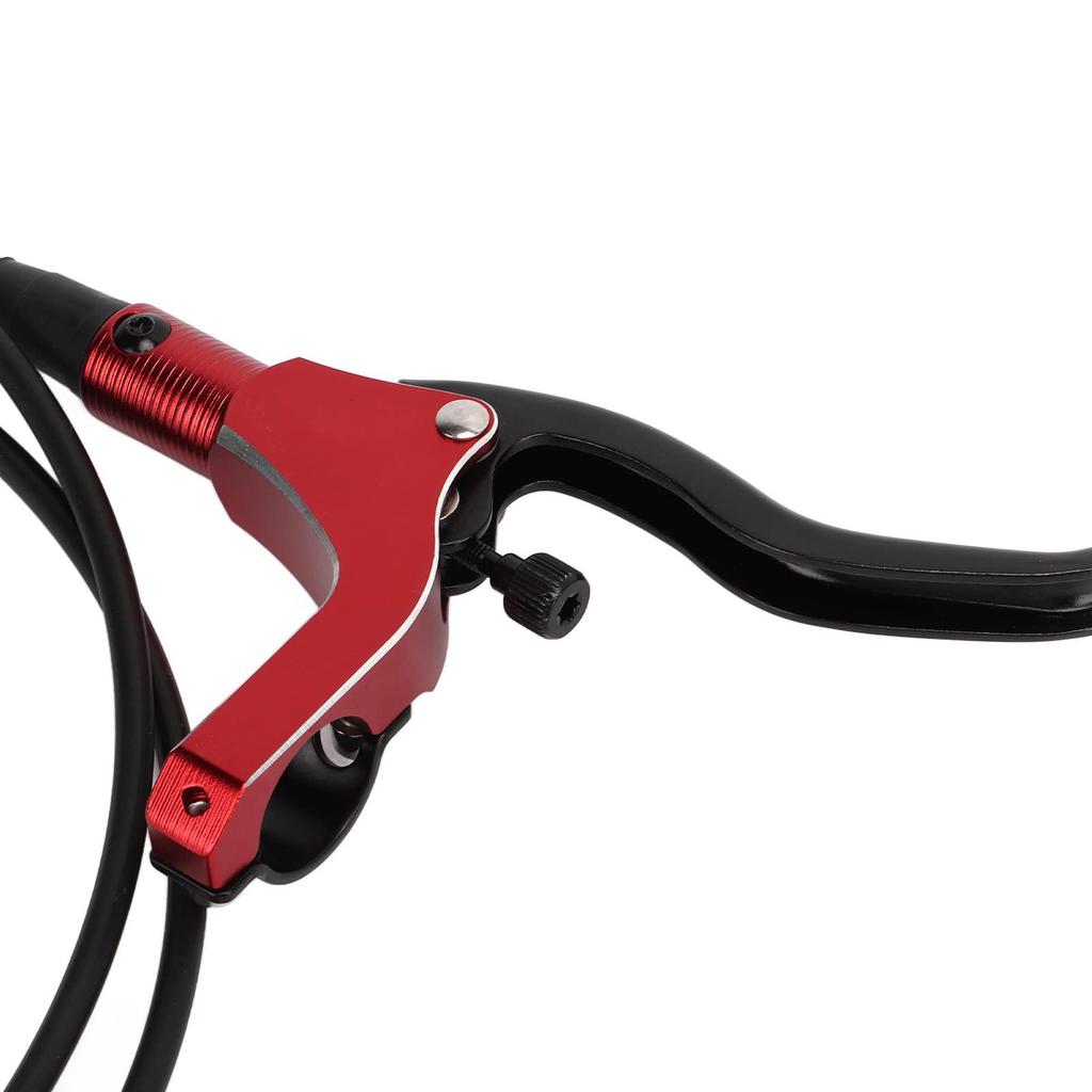 Fahrrad Scheibenbremsen-Kit, Hydraulisches Scheibenbremsen-Set für Mountainbikes, Aluminiumlegierung (rot)