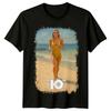 10 (1979) Movie Poster Inspired T-Shirt Retro 70s Tee