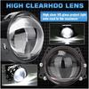 3.0 inch 300W Bi-LED 6PCS+3PCS Car Headlight Projector Lens for Hella 3R G5 30000LM High Low Beam Retrofit Halo Light 6000K