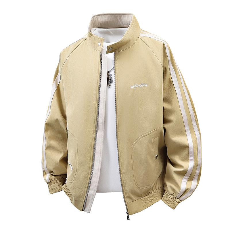 

2025 новая бейсбольная куртка мужская весенне-осенняя свободная трендовая красивая повседневная универсальная студенческая большого размера мужская куртка ８XL