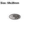 58x28mm Car Interior Steering Wheel Emblem Sticker for Subaru WRX XV BRZ FORESTER IMPREZA LEGACY OUTBACK STI TRIBECA WRC ASCENT WW111