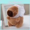 Cute Capybara Keychain Plush Toy Premium Quality Pp Cotton Stuffed Animal For Gifts