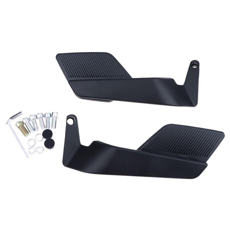 Espelhos de Motocicleta Winglets Stealth Espelho Grande Superfície de Espelho Asas Espelho 10mm/8mm Espelho Retrovisor de Motocicleta