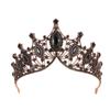 Bridal Crown Styling Wedding Dress Accessories Rhinestone Marquise Korean New Retro Wedding Headwear