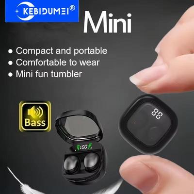 Mini-Schlaf-Ohrhörer, kabellose Bluetooth 5.3-Headsets, unsichtbare Sportkopfhörer, HD-HiFi-Ohrhörer mit Bass-Klangqualität