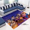 3D Printed Cute Cartoon Coco Floor Mat, Comfortable Flannel, Soft and Thickened, Non-Slip Mat, Suitable for Living Room, Bedroo