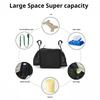 Easyly Install Pet Strollers Basket Weather Resistant Dog Strollers Storage Bag For Dog Supplies And Daily Essential