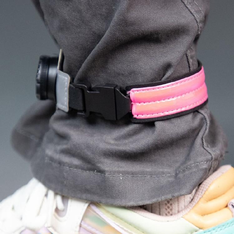 Adjustable Sports Elastic Band Cycling Ankle Straps Reflective Safety Elastic Bands For Men Women Cycling Running Hiking