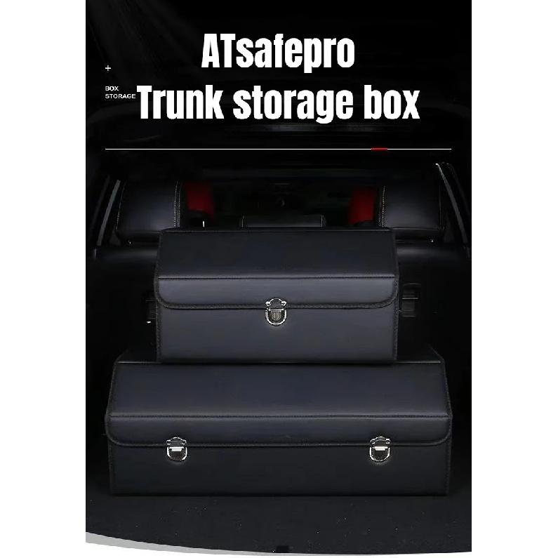 ATsafepro 65L Organizer for Trunk Box Storage and Cleaning Car Accessories Interior Vehicle Supplies Accessories for the Car