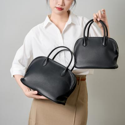 Handbag Fashionable Genuine Leather Large-capacity Bag Shell Bag